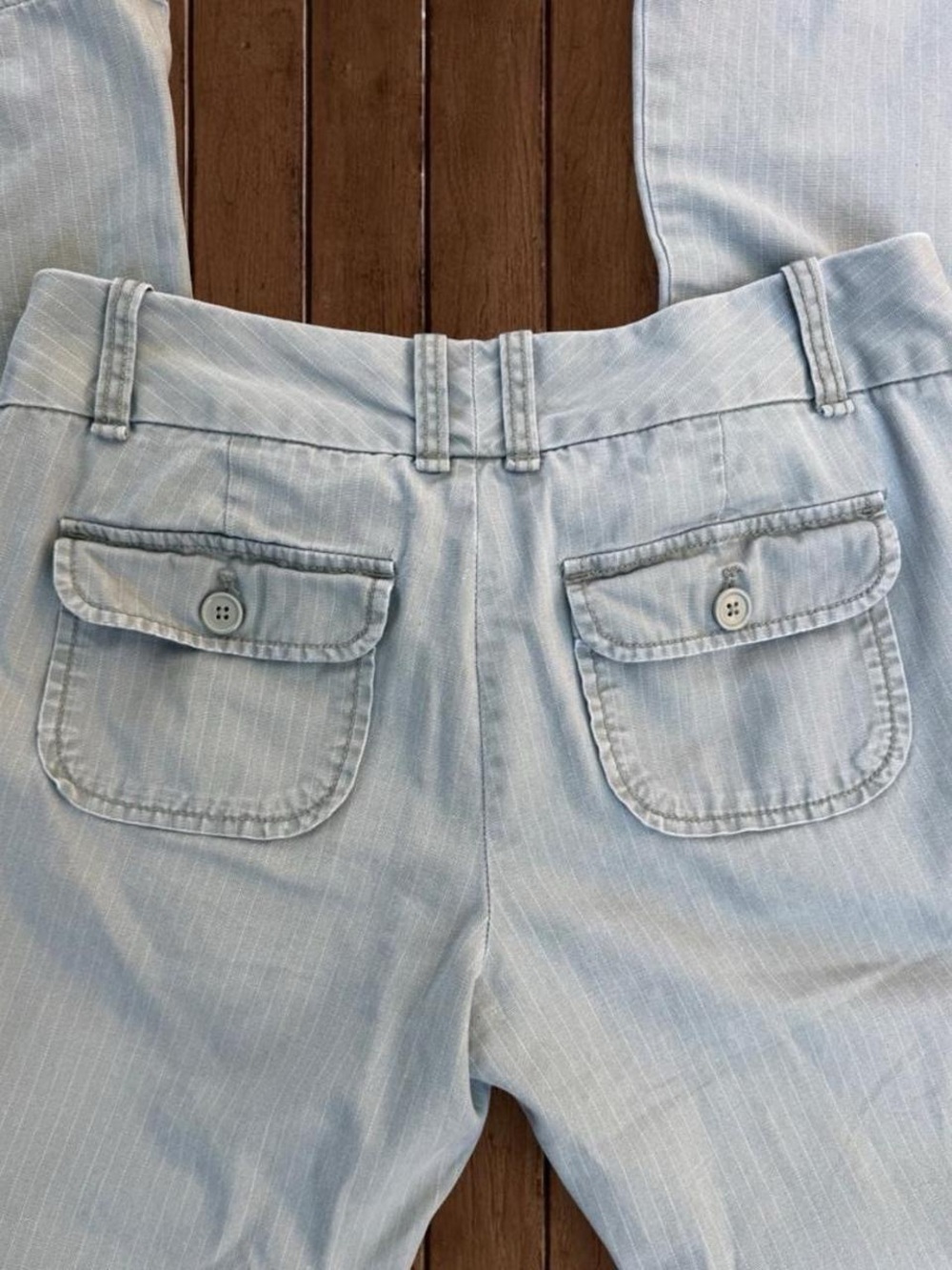 GAP Fall 2005 Sage Green Pinstripe Slacks